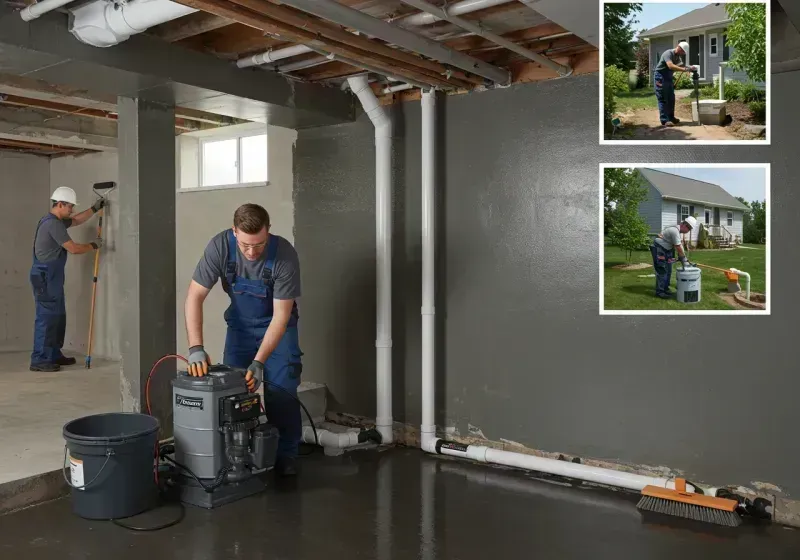 Basement Waterproofing and Flood Prevention process in Dennison, OH